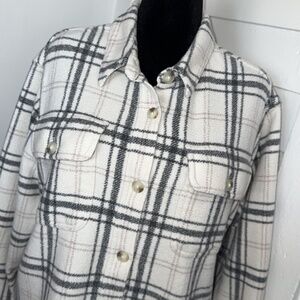 American Eagle Plaid Fleece & Love Shacket